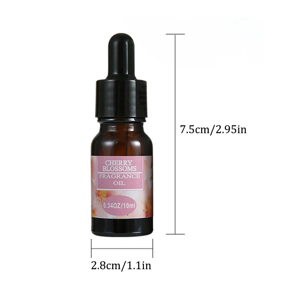 10ML Essential Oils For Humidifier Diffuser Aroma Fragrance Oil DIY Making Candles Cars Air Fresheners Flavoring Oils