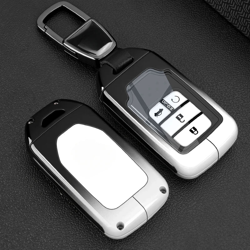 Car Key Fob Pocket Cover Case For Honda Civic CR-V HR-V Accord Jade Crider Odyssey 2015- 2018 Remote Protector Accessories