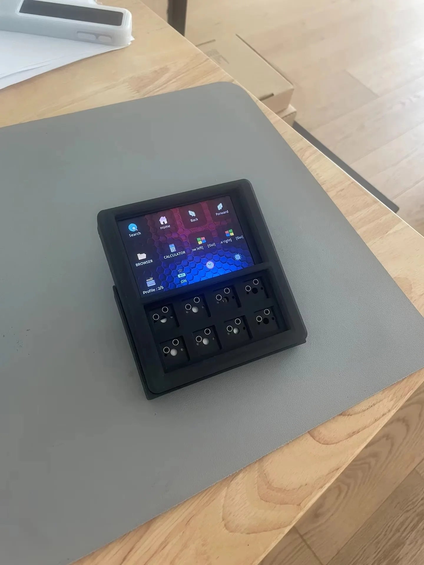 2025Designer Shortcut Keyboard Programmable With Screen RGB Streamdeck Desktop Smart Console USB Sub-Screen Tablet Laptop Office