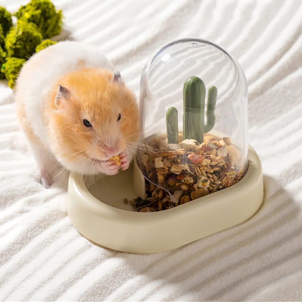 Automatic Feeder for Guinea Pig, Food Dispenser, Food Bowl, Pet Rabbit, Hedgehog,Squirrel Feeding Utensils,Small Pet Accessories