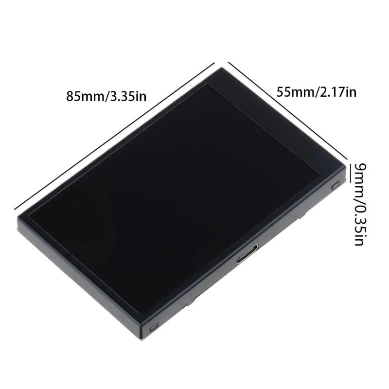 Portables Monitors,3.5inch Travel Monitors for Laptops 320x480 IPS Second Screen, Gamings Monitors,USB External Monitors