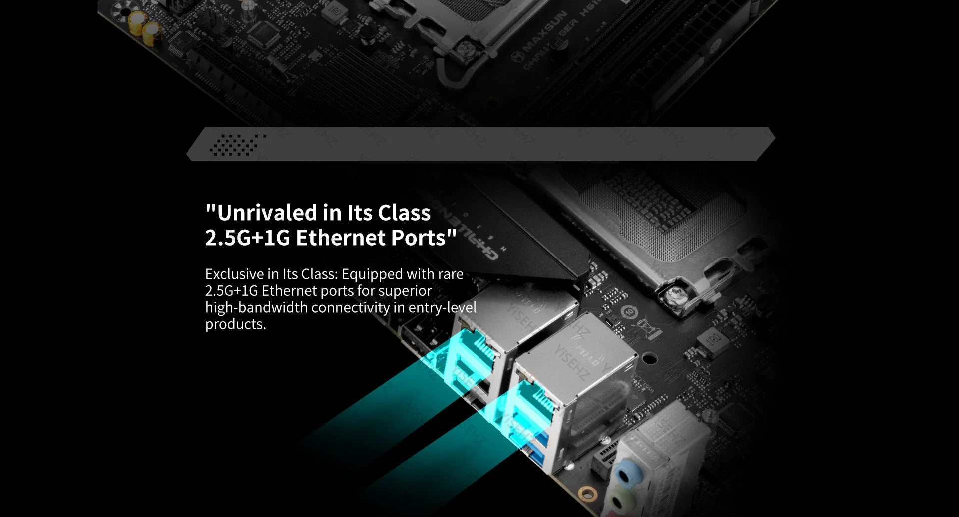 H610 ITX Motherboard Set With Core 12th/13th Gen CPU 2*16GB 32GB 3200Mhz DDR4 Memory Support 2LAN MS-Challenger DIY Kit