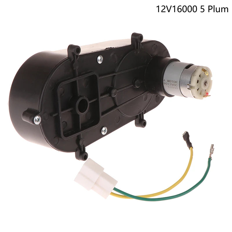 6V/12V RS390 Kids Ride On Toys Car Motors Children Car Wheels Gearbox High Speed DC Motor For Remote Control Car Parts