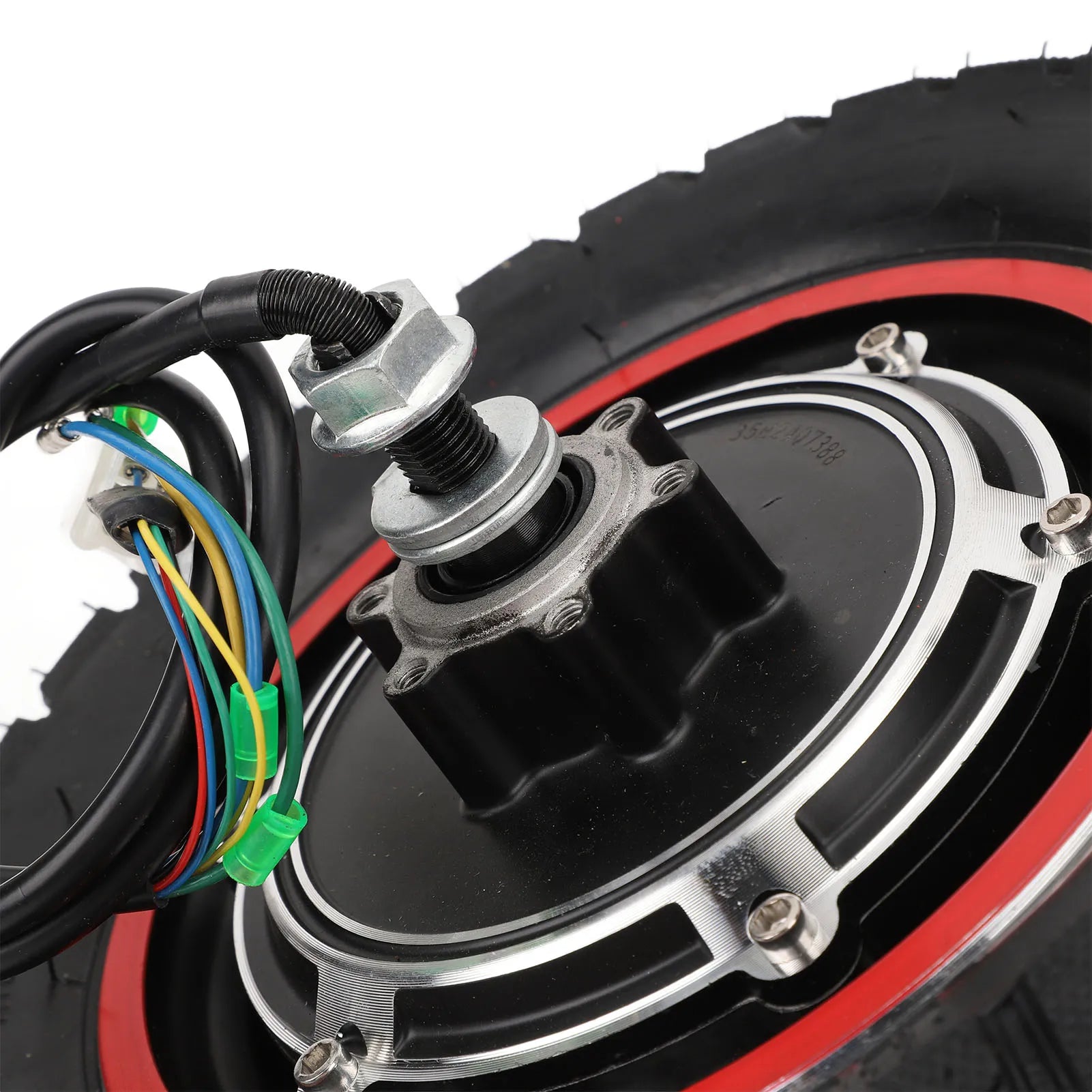 Electric Hub Motor High Speed 187.4lb Load Capacity 250 To 1000RPM 10 Inch Hub Motor 48V 800W Anti Slip for Electric Scooter