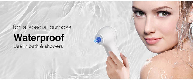 2025 NEW Facial cleansing brush multifunctional double-sided vacuum blackhead remover facial Pore cleansing skincare machine