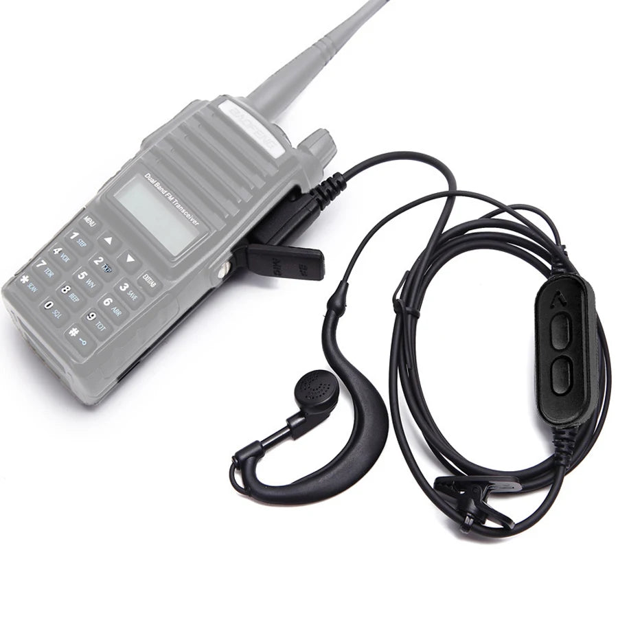 Earphone K Port Headsets For Walkie Talkie Accessories QuanSheng Baofeng UV 5R 5re 5ra Uv 5r UV-82 BF-888S 666S 777S Headset