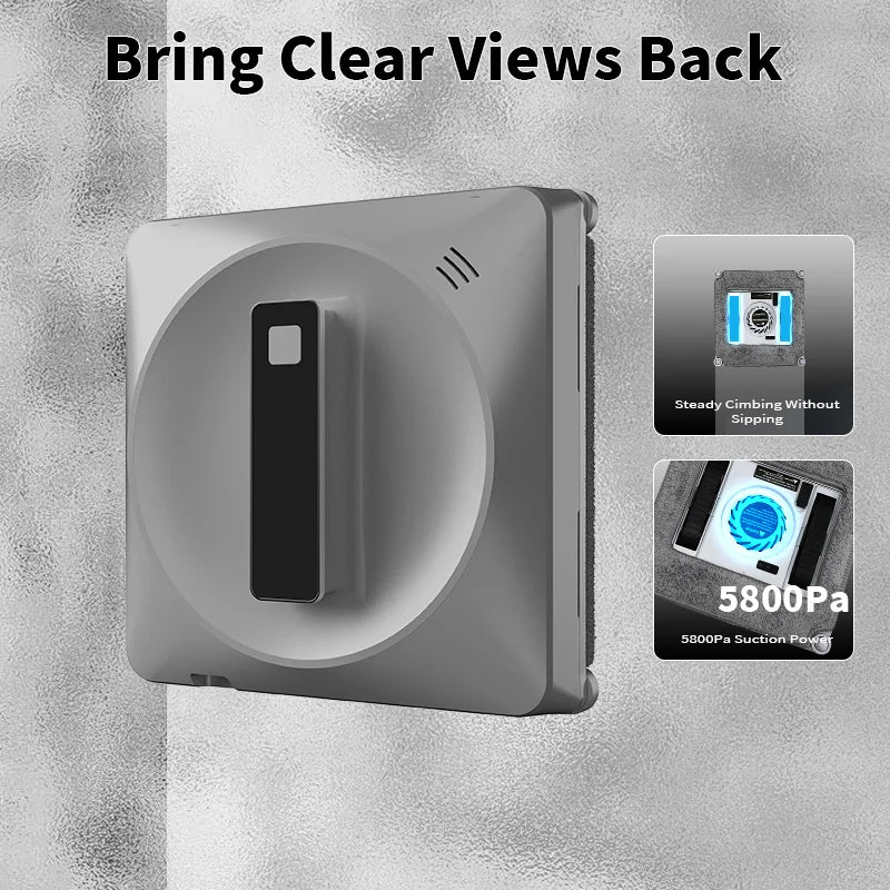 Vacuum cleaning robot, intelligent memory, high-vacuum vacuum cleaner, laser sensor, glass cleaning robot