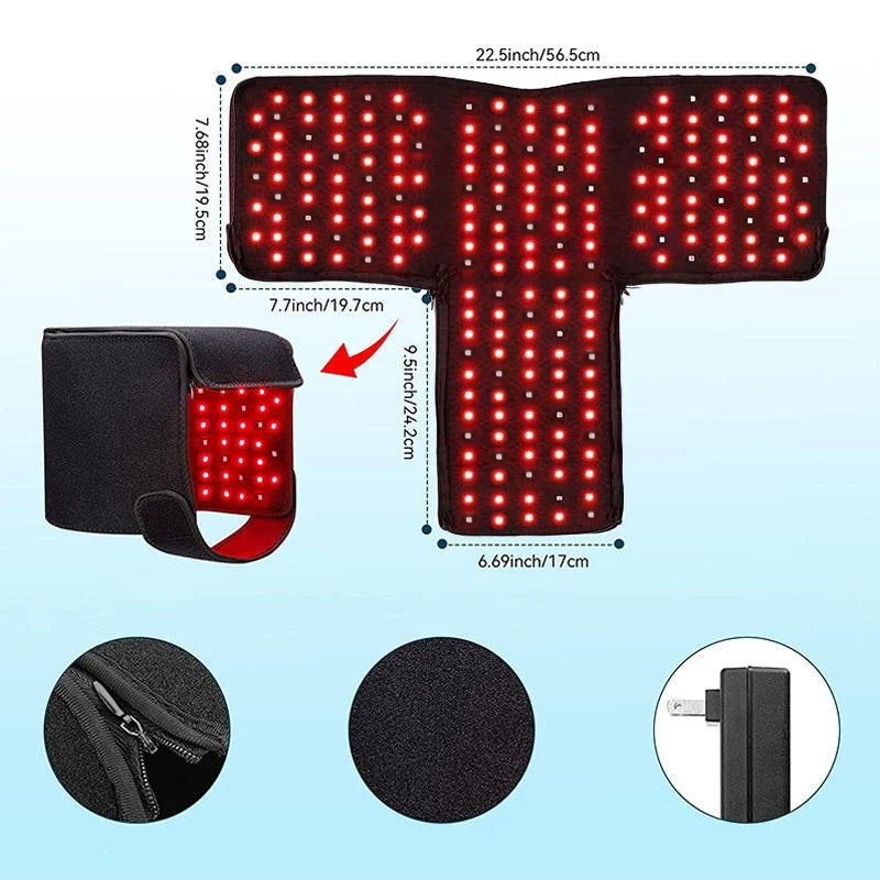 Red Light And Infrared Light Hair Growth Cap Led Red Light Treatment For Hair Loss - Promotes Rapid Hair Regrowth