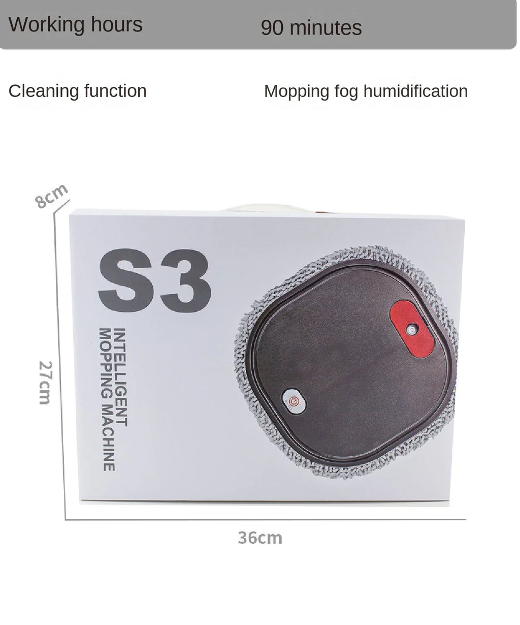 NEW Rechargeable Smart Sweeping and Mop Robot Vacuum Cleaner Dry and Wet mopping robot Home Appliance with Humidifying Spray