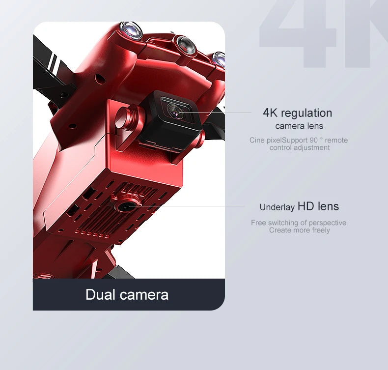 2026 New YP1 Camera Drone with Mobile App Control HD Aerial Photography 360° Adjustable Camera Stable Optical Flow