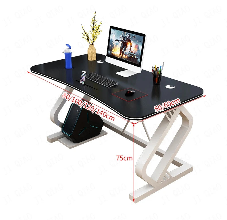 Office Work Desk desktop Computer Gamer Desk Bedroom Room Desks Simple Modern Bedroom Students Learn to Write and Store Desk