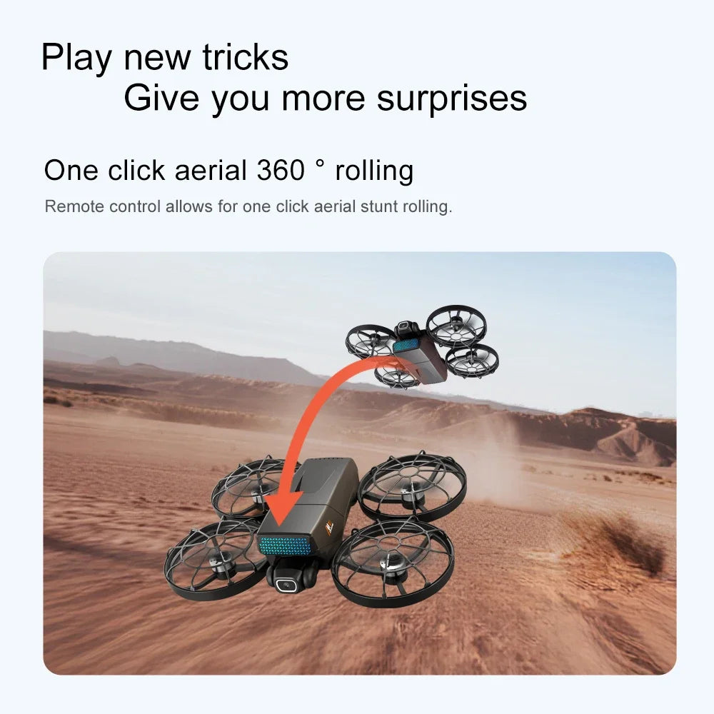 Aerial Photography Drone with 8K Camera -M8 GPS FPV Foldable Quadcopter Follow Me Mode Auto Return 5G WiFi RC Toy Gift for Adult