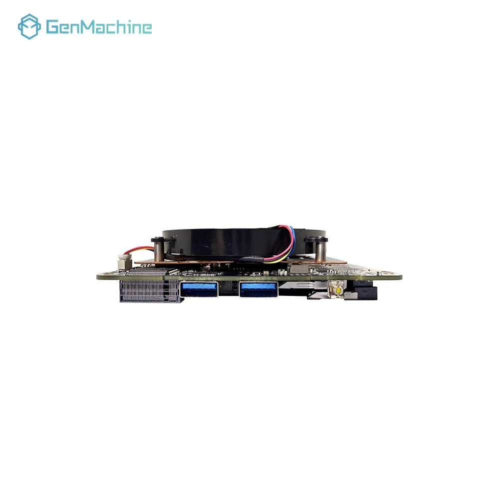Genmachine AMD Ryzen 7 4800U CPU+Motherboard Kit Ryzen Motherboard placa mae For Laptop MINI PC Motherboards With Radiator Fan