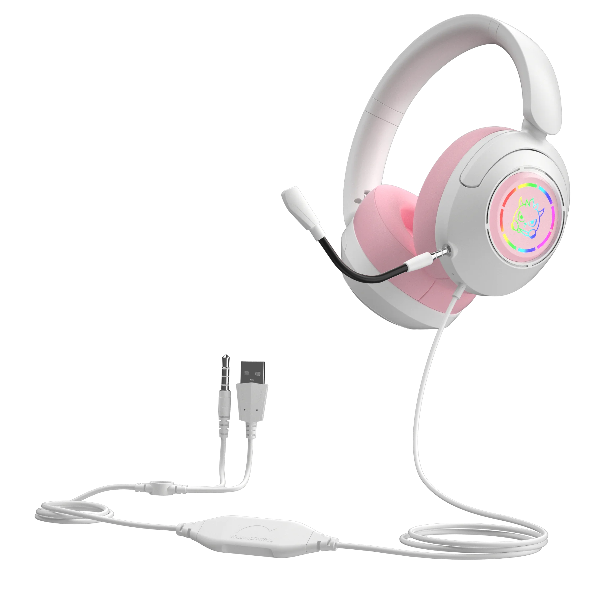 Original Earphones Wired Gaming Headset 3.5mm Wired Headphones Over Ear with Microphone Stereo Earbuds Sports For PS4 PC Phones