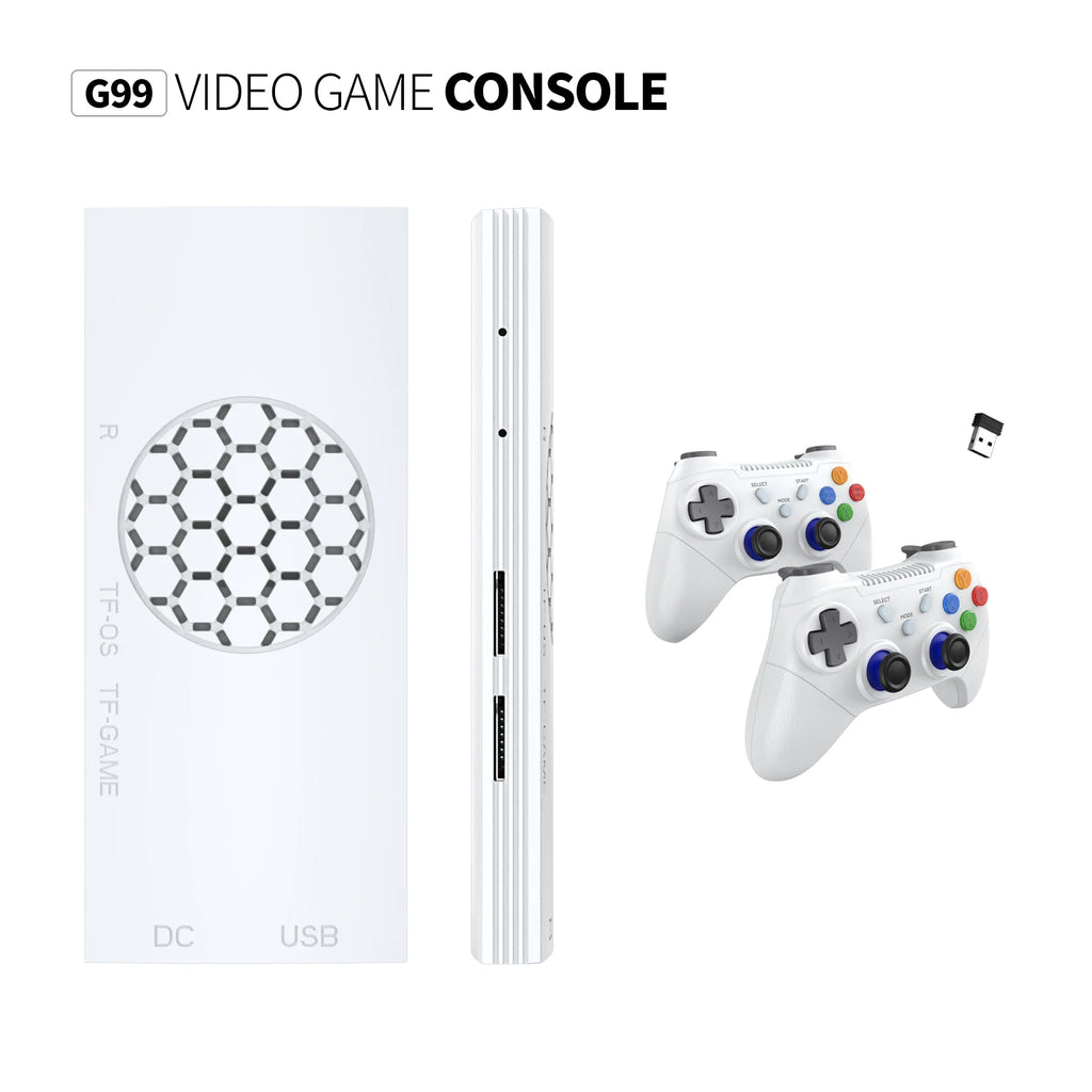 8-Core Processor Game Console G99 for P1/P2/FC(Over 35 Emulators) with 4K HD Display,2.2GHz Frequency & Multi-Language Support