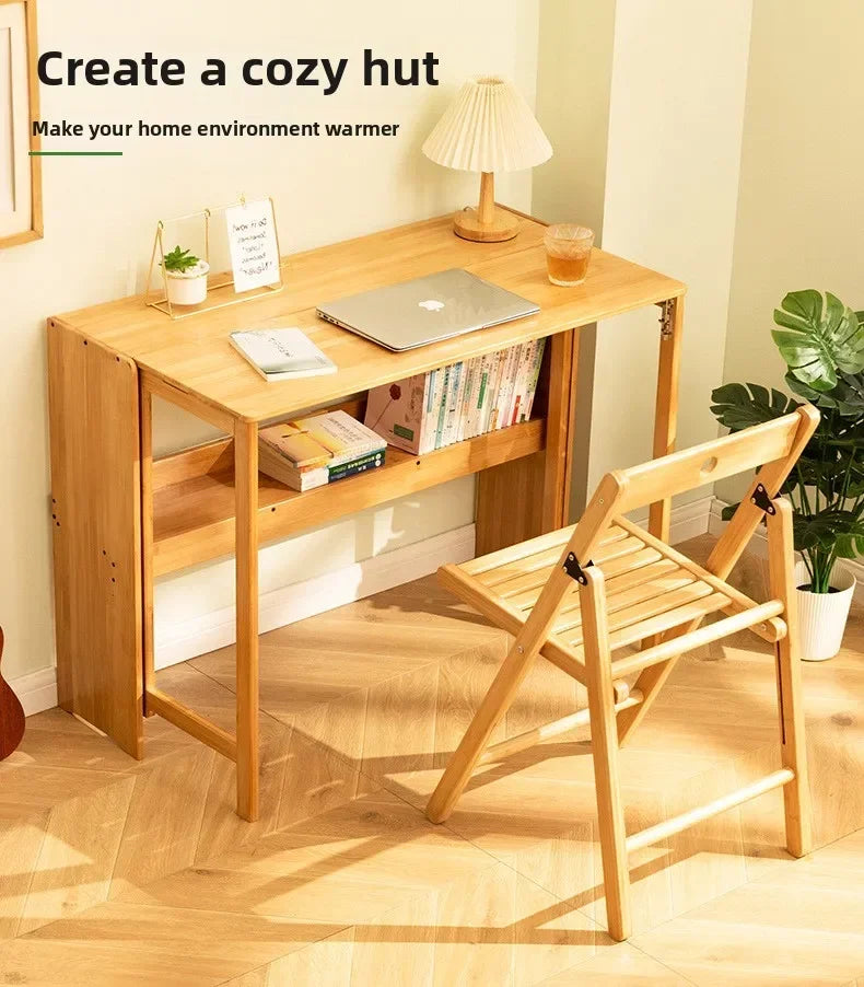 Foldable Computer Desk Home Desktop Desk Simple Desk Bedroom Workbench Simple Learning Writing Desk