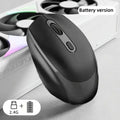 Wireless Mouse 2.4G Bluetooth-Compatible Wireless Computer Mouse USB Silent Game Mice For PC Laptop Macbook Tablet Female Office