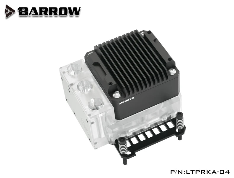 Barrow CPU Water Block with Integrated Pump Reservoir POM/Acrylic CPU Cooler for AMD AM3 AM4 AM5/INTEL 1700 1200 115X X99 Socke