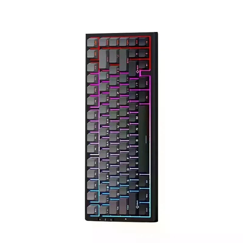 G75 Pro Mechanical Keyboard Customized Tri-mode Wireless RGB Hot Swap 8000mAh PBT Gasket Bluetooth E-sports For PC Gaming
