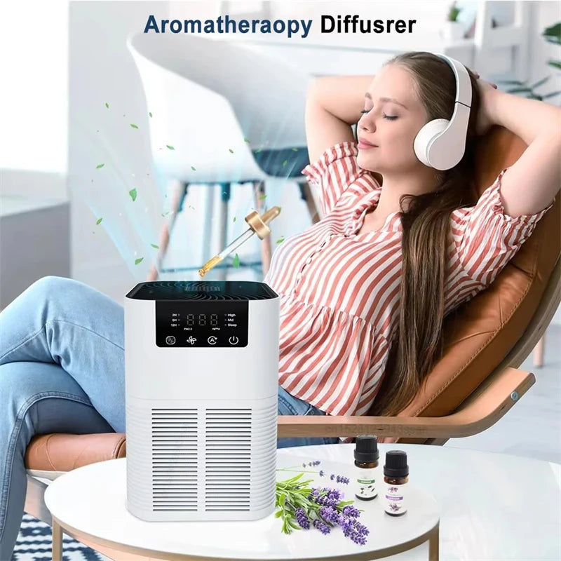 Air Cleaner for Home Household with HEPA Filter Portable Small Air Purifier 110v 220v