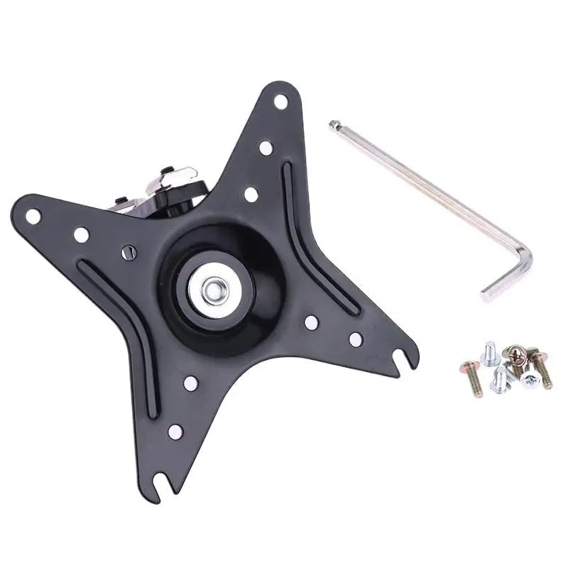 Wall-Mounted Gaming Monitor Bracket 2-Axis Adjustable Button Box Mount for Gaming Rigs Compatible with 50mm 75mm 100mm VESA