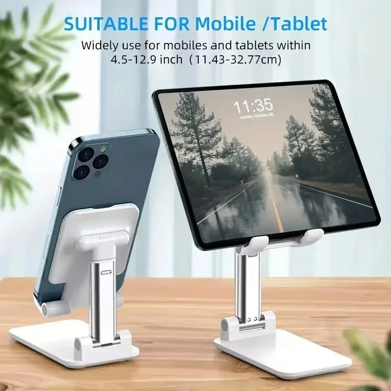 Desk Mobile Phone Holder Foldable Stand Adjustable Desktop Tablet Holder Universal Table Cell Phone Stand For iPhone iPad Xiaomi