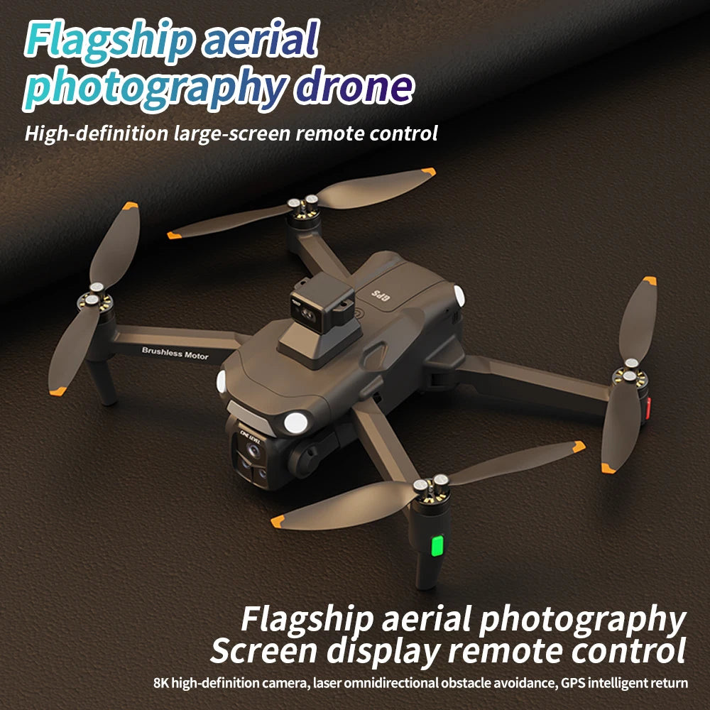 For Genuine A1R 3S 5G Screen-Controlled Drone with Laser 360 Obstacle Avoidance GPS Return Home 8K Camera for Aerial Photography