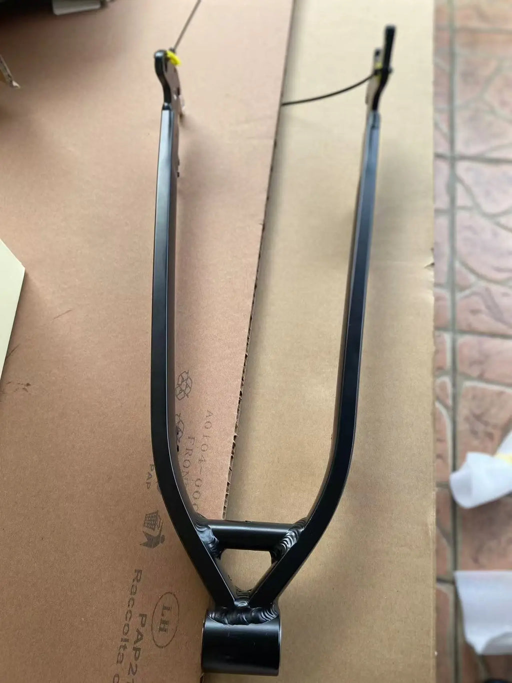 26*4.0fork  26*4.0 rear fork flat fork  Bicycle accessories 26*4.0 fat tire fork Electric bicycle accessories fork frame 20*4.0