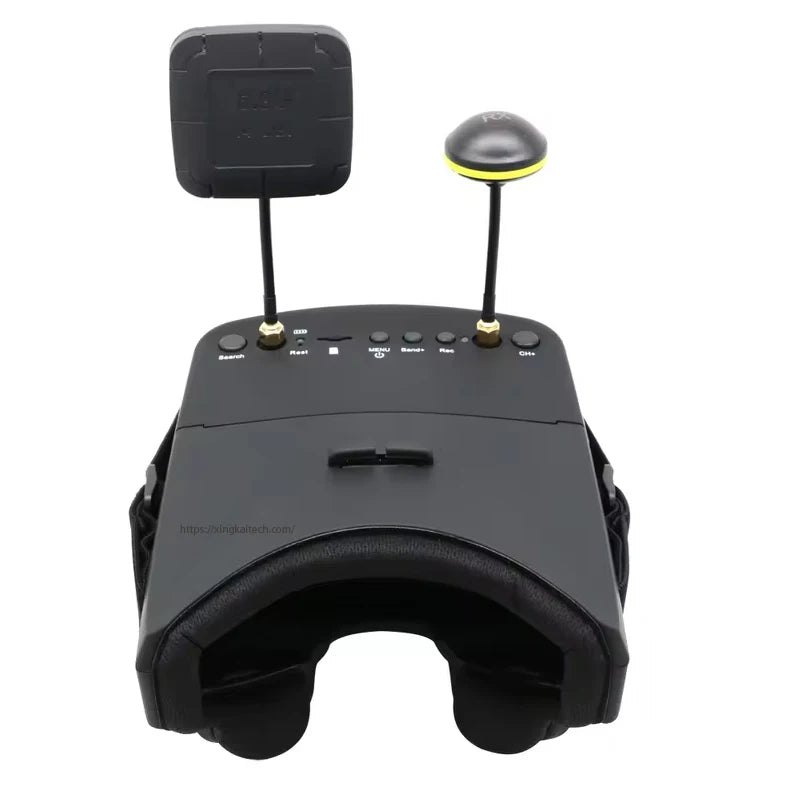 5.8G 40CH FPV Goggles 5 Inch 800*480 Video Headset EV800D HD DVR Diversity FPV Goggles With Battery For RC Model RC FPV Drone