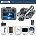Drone Dual Camera  HD Aerial Photography Obstacle Avoidance Quadcopter RC Aircraft Unmanned Aerial Vehicle with