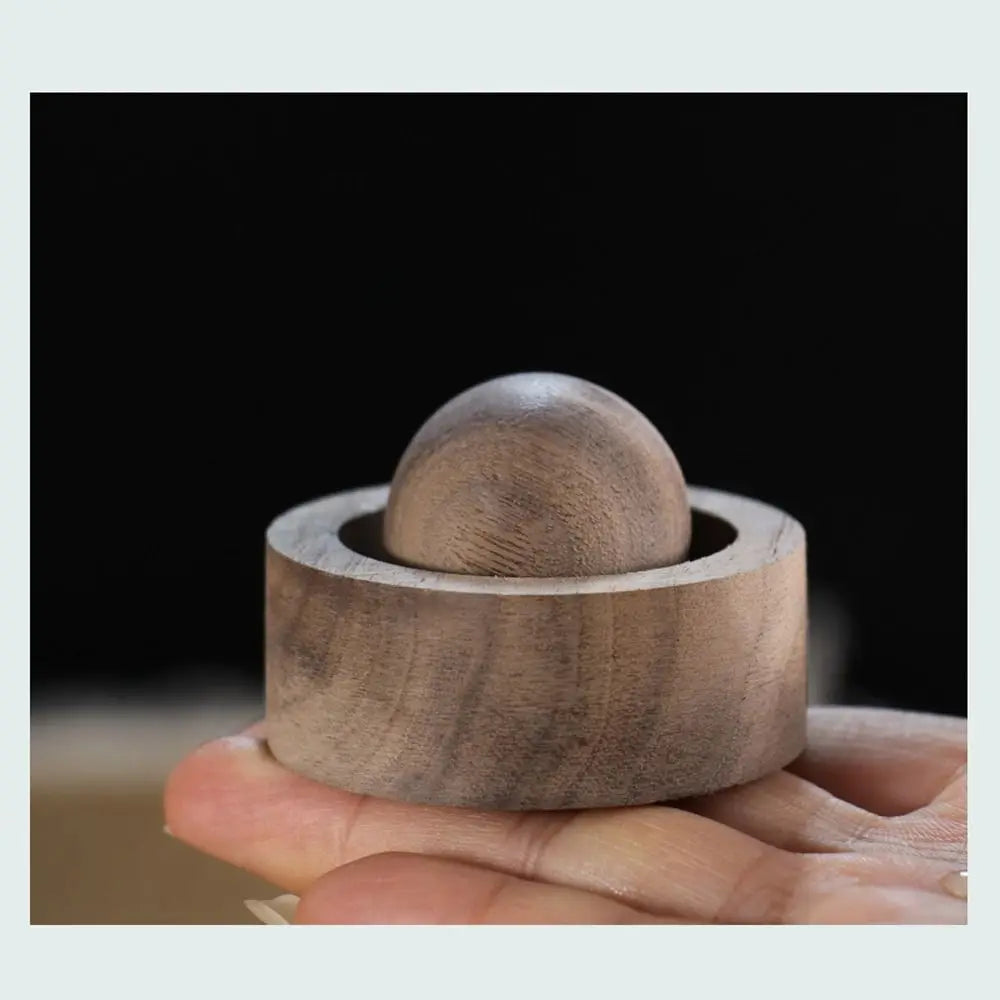 Spherical Essential Oil Diffuser Wooden Expanded Aromatherapy Inhaler Long-lasting Fragrant Wood Home Bedroom Ornaments