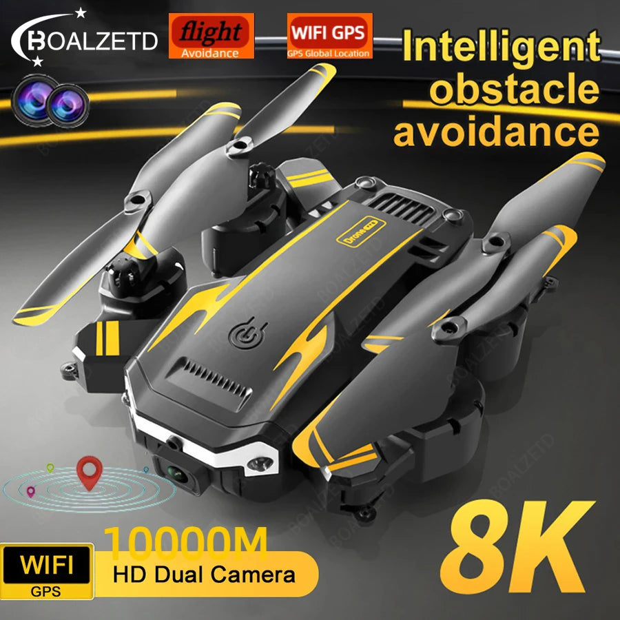 2026New origina S6 Drones Professional 8K HD Camera 5G GPS Obstacle Avoidance RC Helicopter Brushless With Screen Remote Control