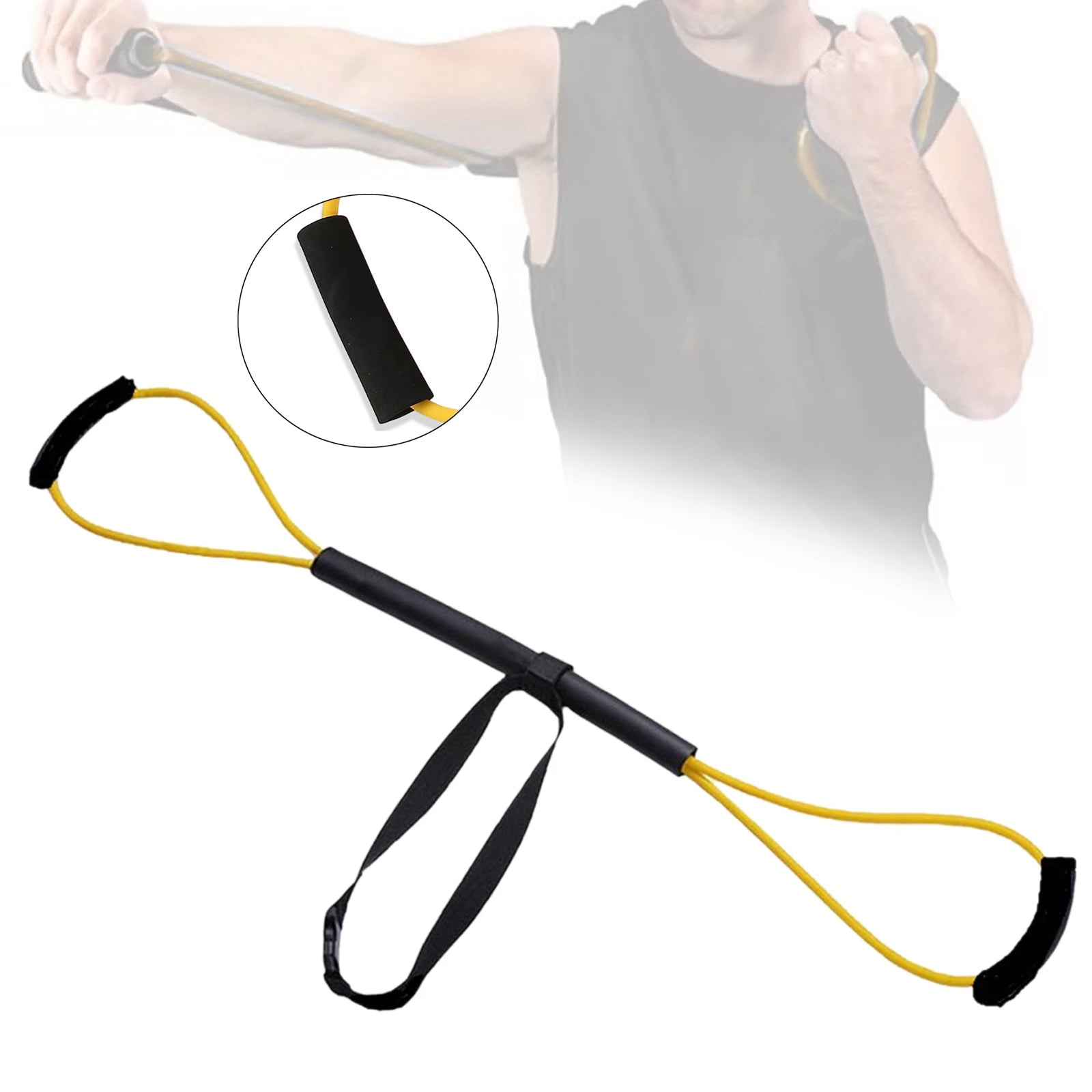 Boxing Resistance Bands Exercise Bands for Home Gym Exercise Bands Elastic Bands Punching Equipment for Karate Shadow Boxing
