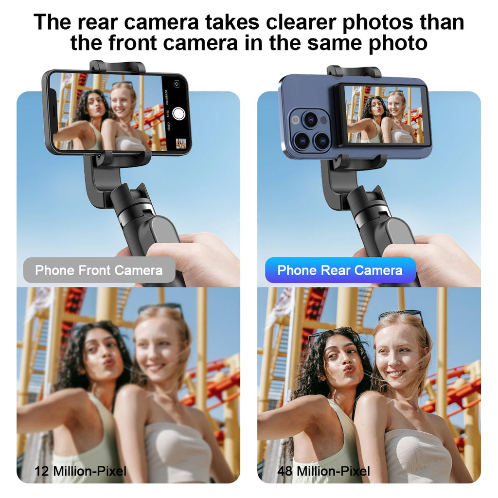 Wireless Selfie Monitor Screen,Magnetic 4K Selfie Monitor Screen  With Vlog Live Stream /Selfies ,For iPhone/Android
