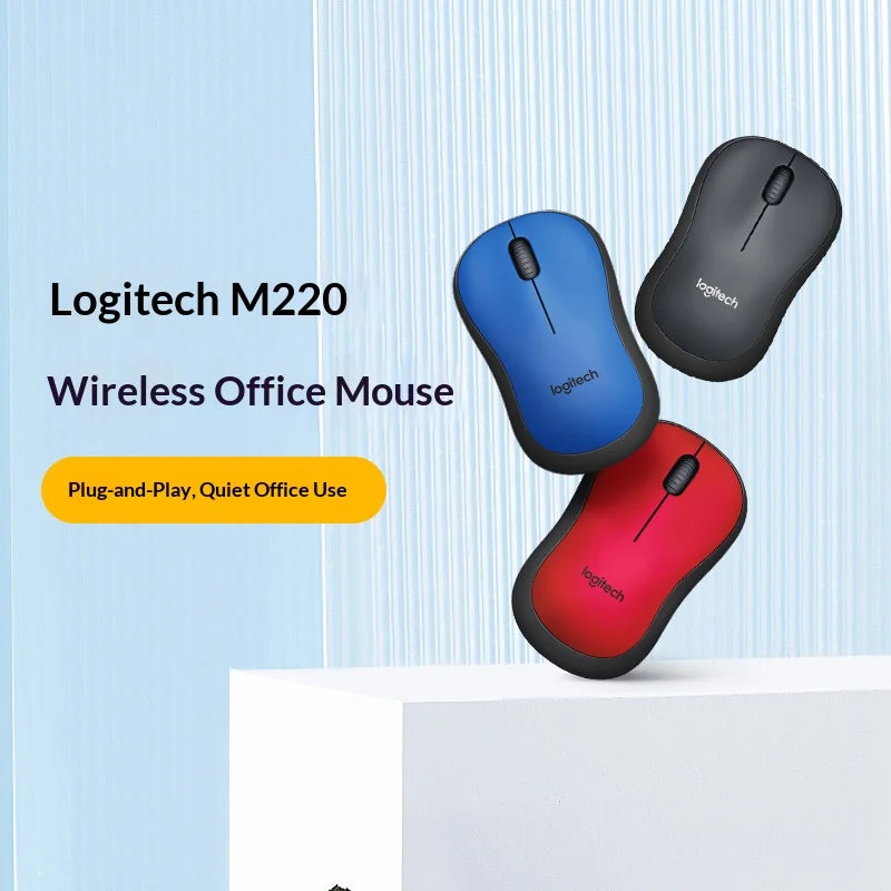 M220 Wireless Portable Mouse On-the-Go Essential Business Trip