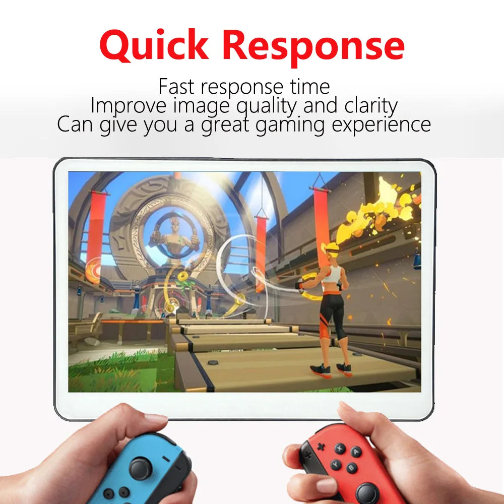 10.1/10.5Inch Portable Monitor HDMI-Compatible Laptop second screen Gaming Extended Display For Switch/PS4/Xbox/ZGYNK
