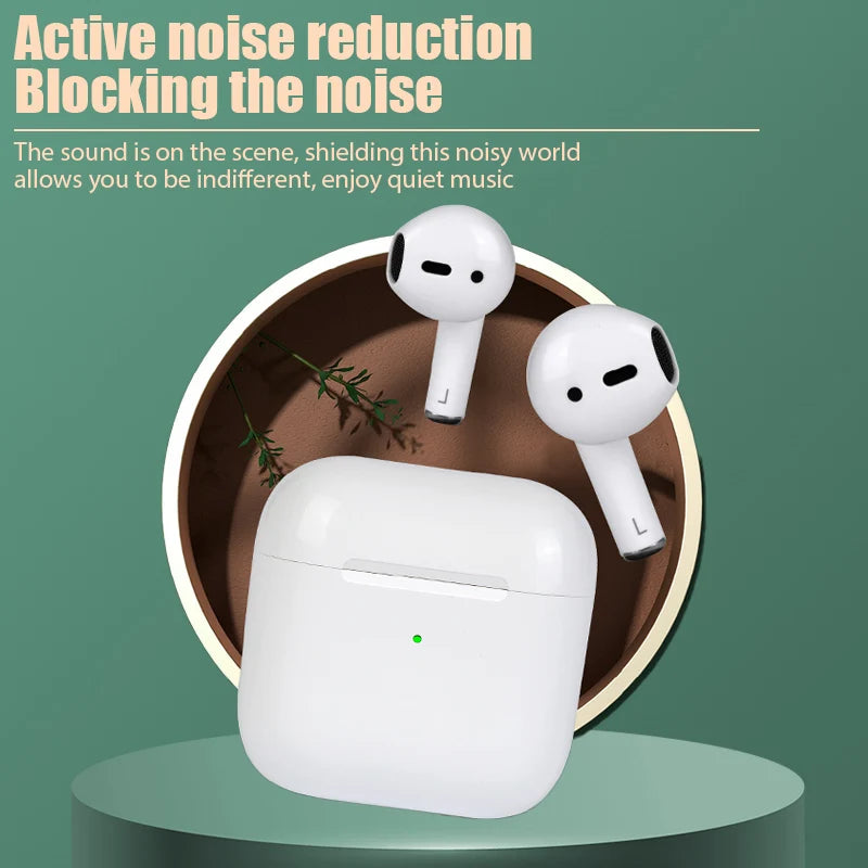 Air Pro4 Wireless Headset Dual Earphones Extra Long Standby for Genshin Impact PlayerUnknown's Battlegrounds Game Accessories