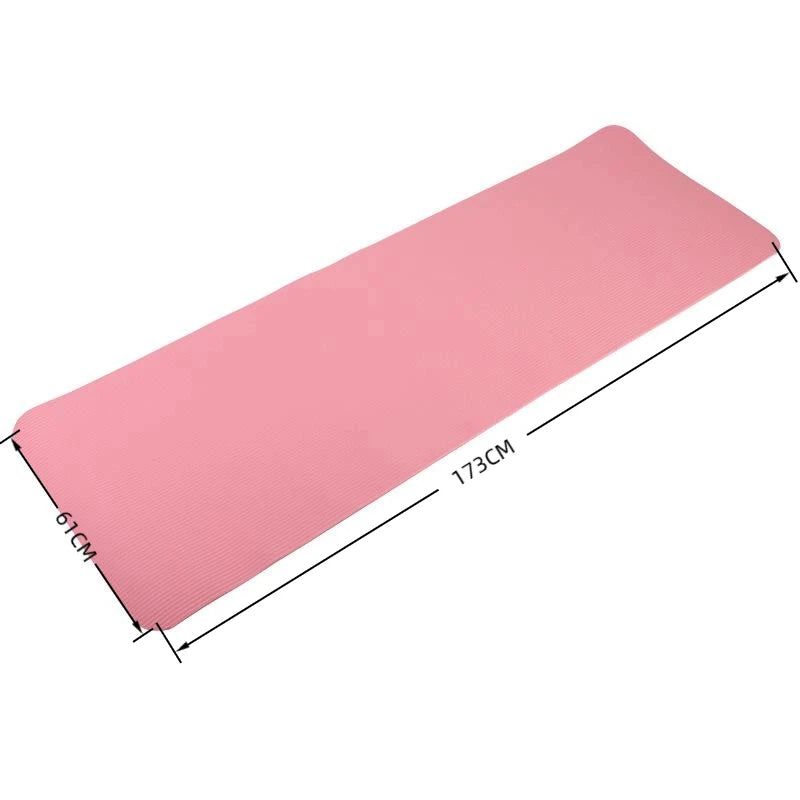 1PC Thick Yoga Mat for Gymnastics, 3MM EVA Comfort Foam, Anti-skid Sports and Fitness Pilates Mat