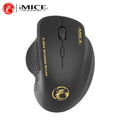 Wireless Mouse 2.4G 1600DPI Portable Gaming and Office Mouse Ergonomic Smart Power Saving for Macbook PC Gamer Laptop Win7/8/10