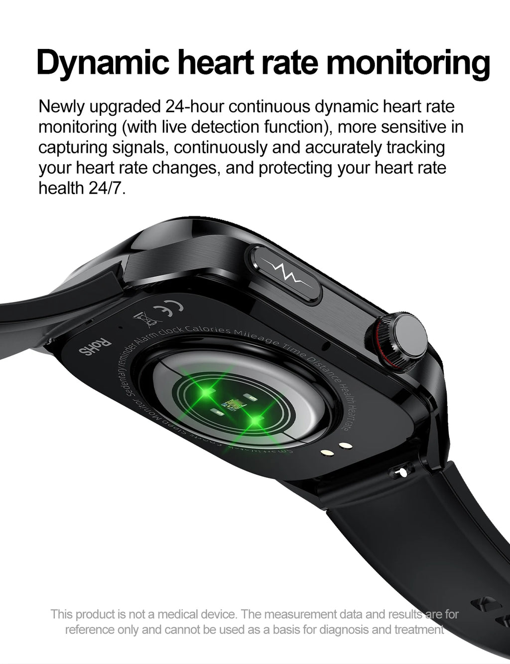 2026 New Smart Watch 2.04-inch AMOLED Screen Bluetooth Call IP68 Waterproof 650mA Sports Smartwatches Men Android Military-Grade