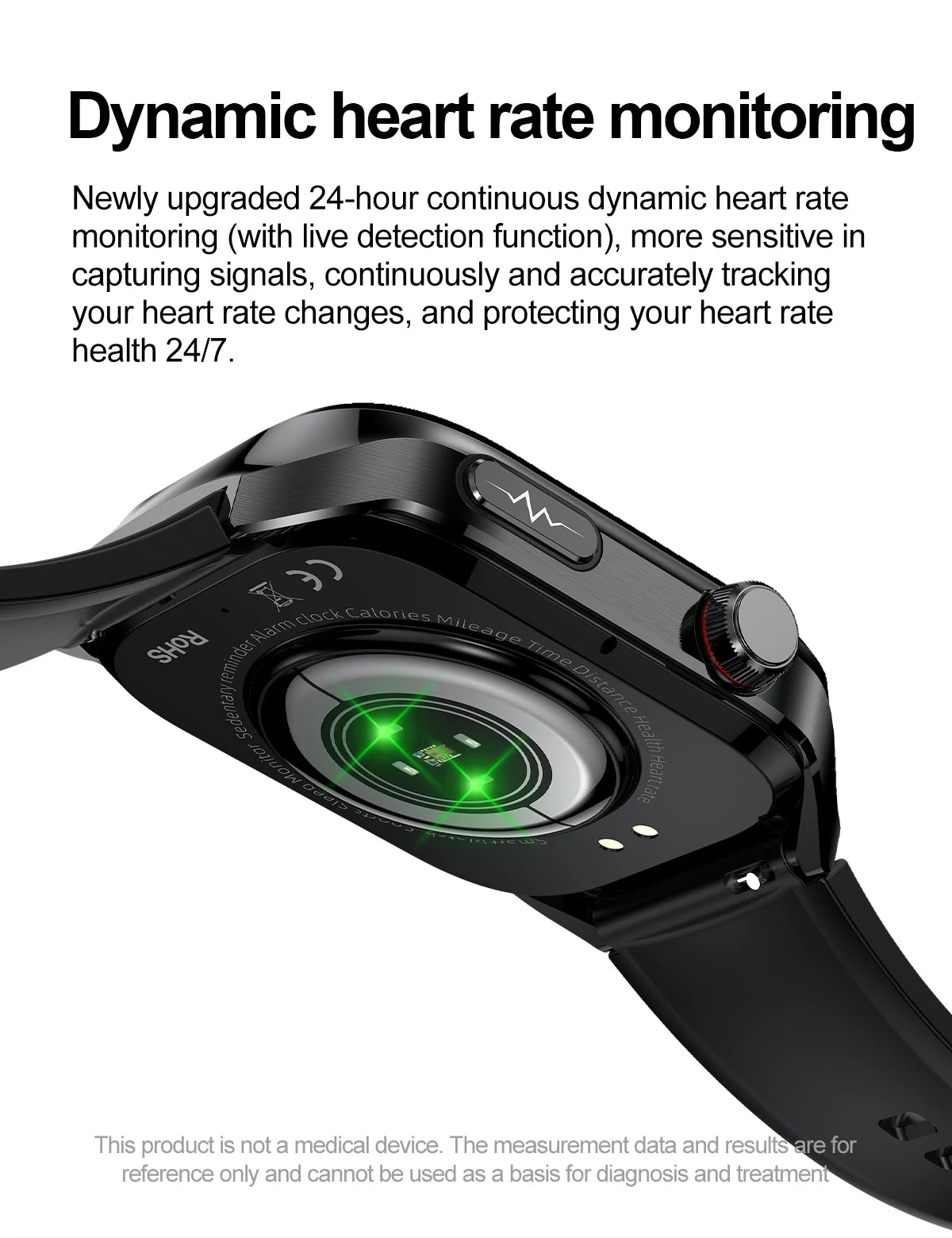 2026 New Smart Watch 2.04-inch AMOLED Screen Bluetooth Call IP68 Waterproof 650mA Sports Smartwatches Men Android Military-Grade