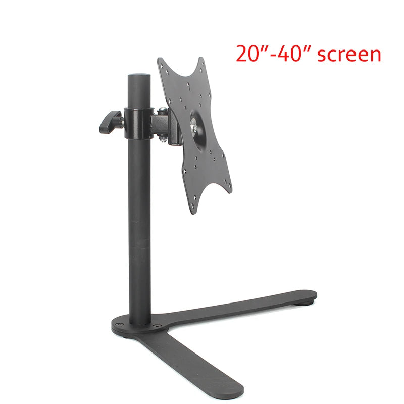 DL-K300 Desktop 20"-40“” BIG base LCD LED single Monitor desktop Holder Arm Full Motion  tv mount Loading 15kgs