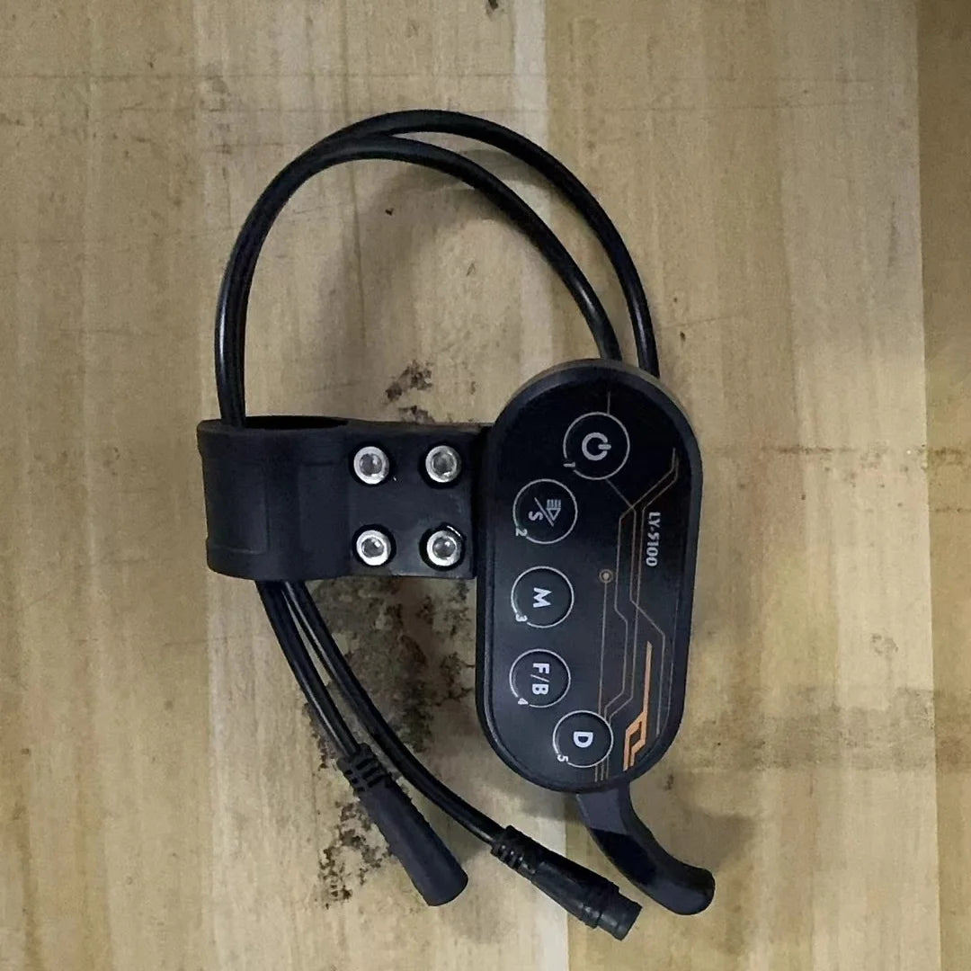 Boyueda S5 60V 45A Electric Scooter Dual Motor Controller 6000W 3000W*2 E Scooter Parts LIVIAE NFC Display Finger Twist Throttle
