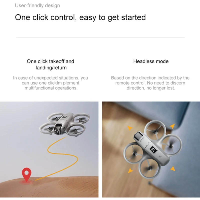 New D16 Mini Drone Dual Camera 8K HDAerial Aircraft Obstacle Avoidance UAV Fixed Remote Control Airplane Gift Toys 20000M