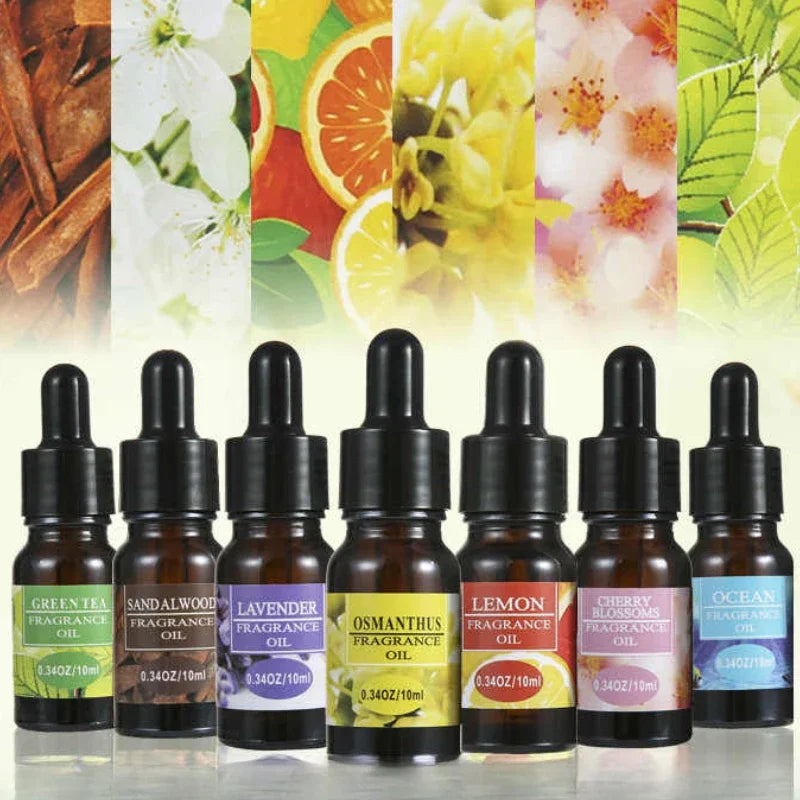 10ML Essential Oils For Humidifier Diffuser Aroma Fragrance Oil DIY Making Candles Cars Air Fresheners Flavoring Oils