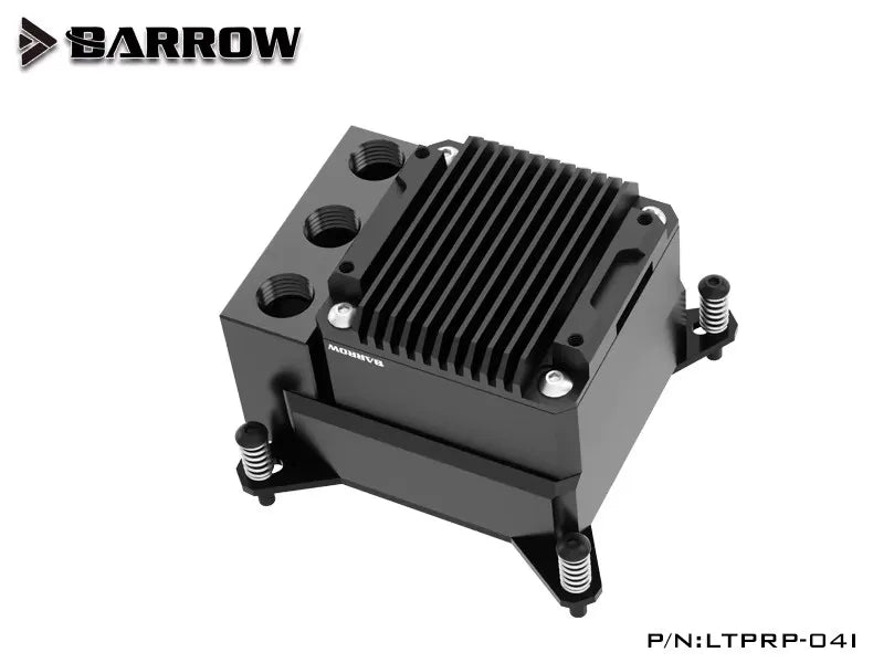 Barrow CPU Water Block with Integrated Pump Reservoir POM/Acrylic CPU Cooler for AMD AM3 AM4 AM5/INTEL 1700 1200 115X X99 Socke