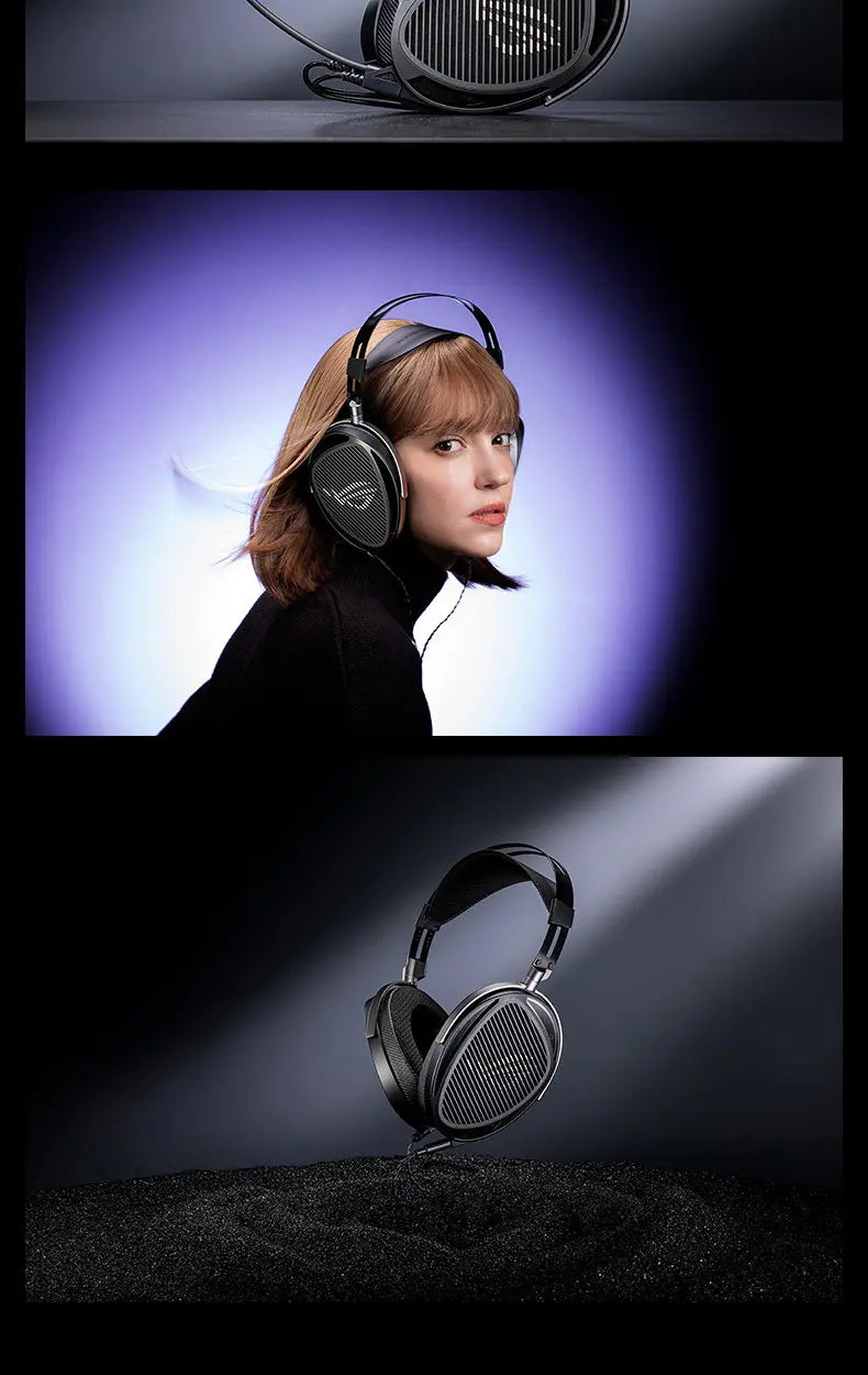Asus ROG Kithara HIFIMAN Limited Edition Headphones Open Back Over Ear Planar Magnetic Wired Headphones 100mm Diaphragm Unit