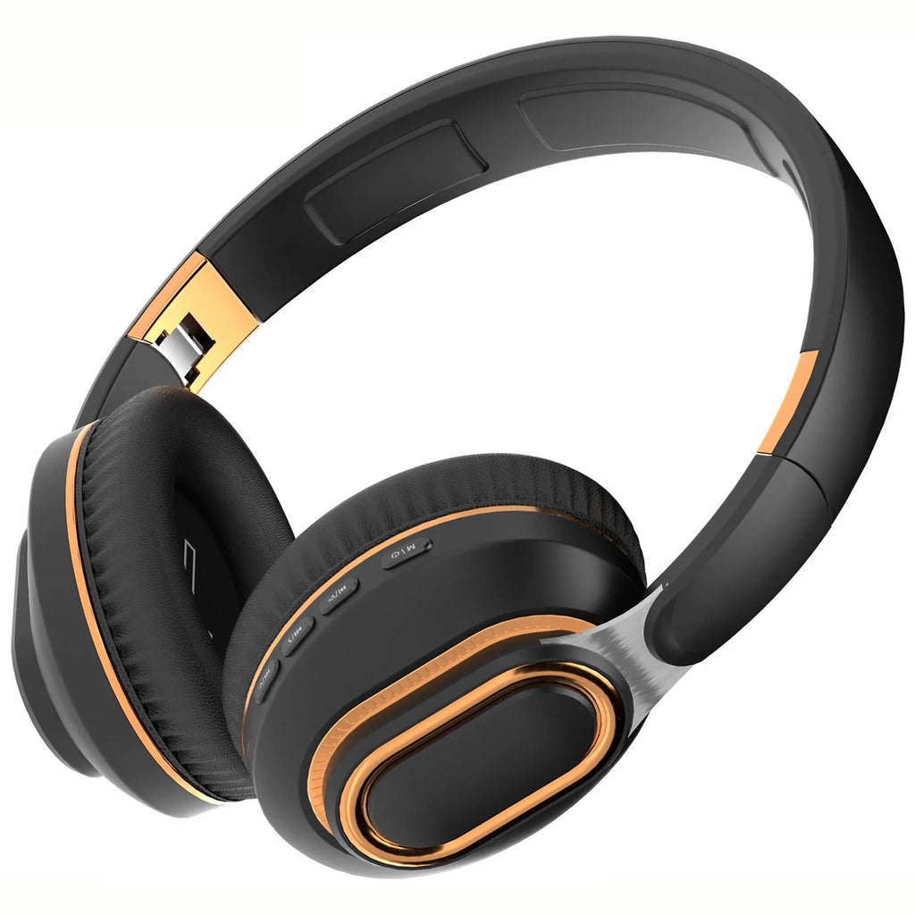 Wireless Gaming Headset with Microphone HiFi Sound Immersive Audio for PC Music Enjoyment Portable Bluetooth Earphones