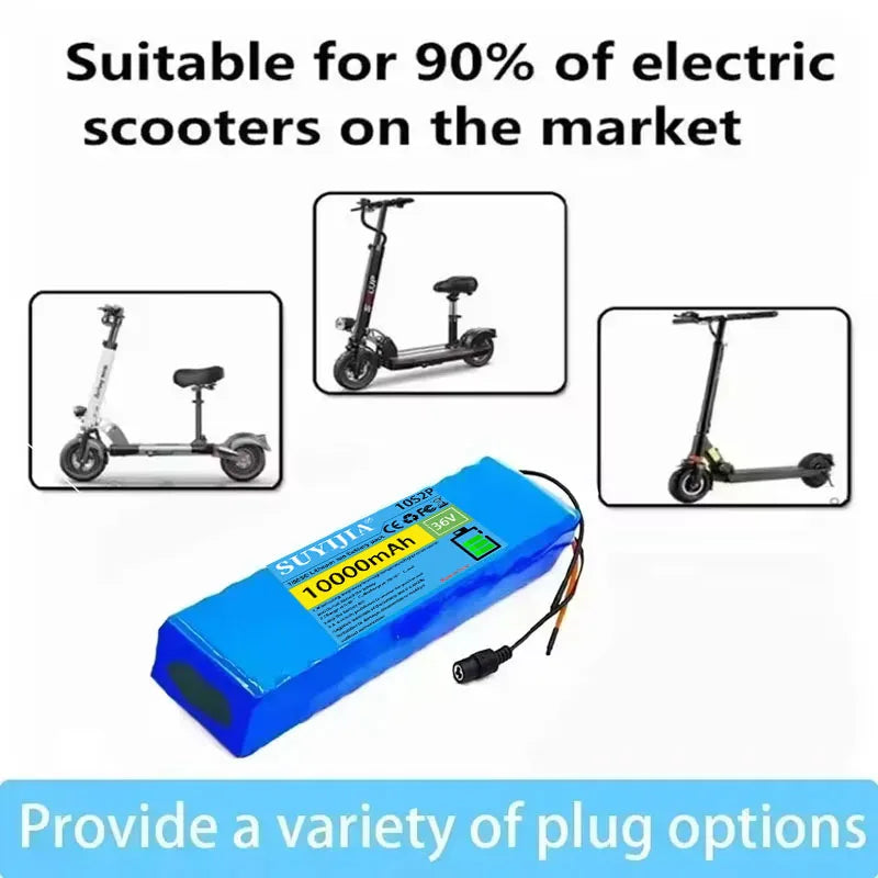 36V 10000mAh 10S2P 36V Electric Scooter Battery Lithium Electric Scooter 500W Electric Scooter Battery 36V 10S2P Battery