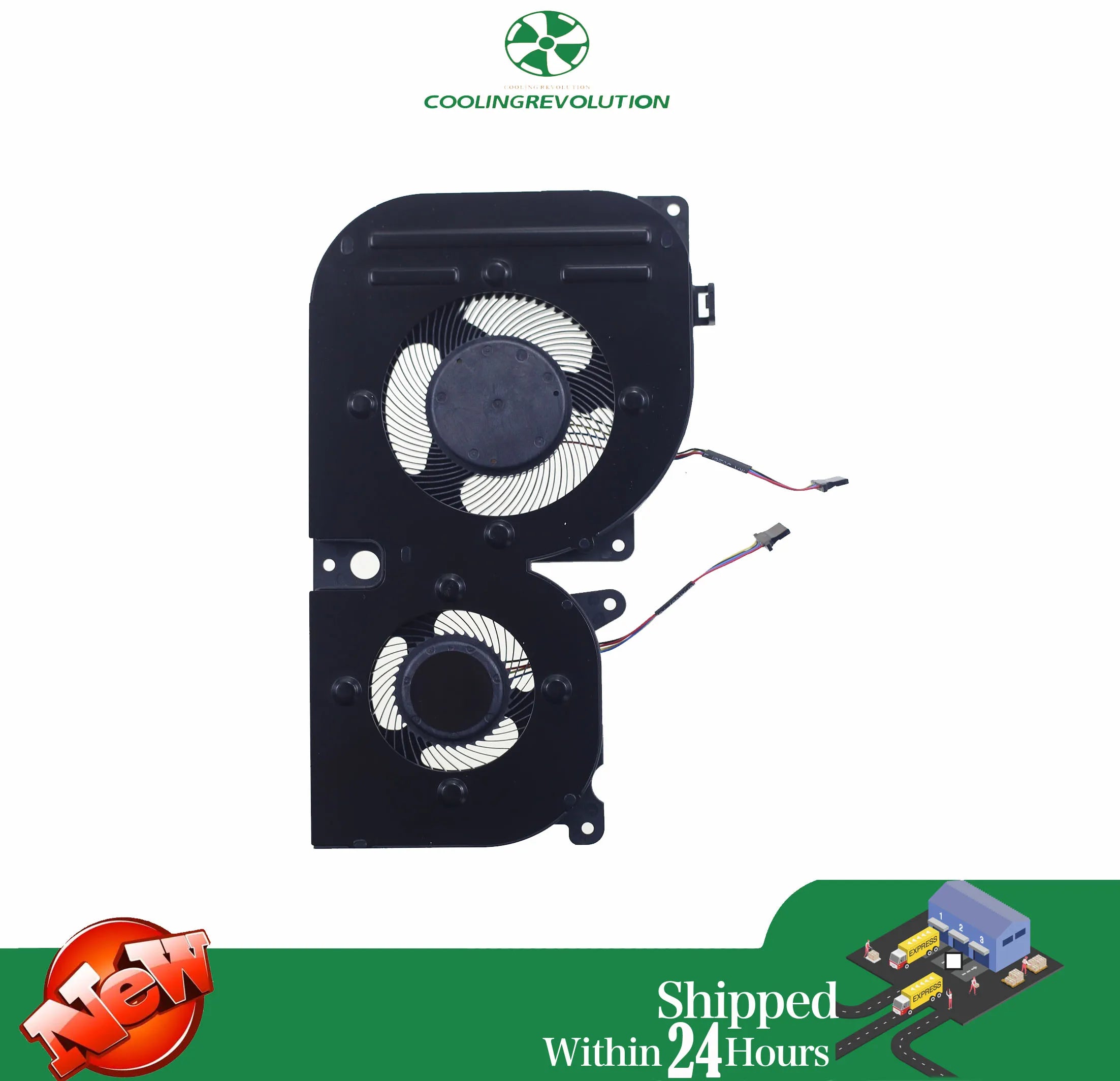 Laptop CPU Cooling Fan for Gigabyte Aorus 16 BKF PLB08008S12HH PLB06006S05HH